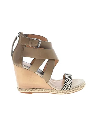 Pre-owned Dolce Vita Wedges In Brown