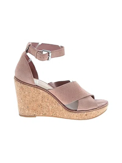 Pre-owned Dolce Vita Wedges In Brown
