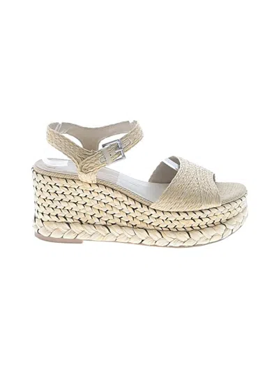 Pre-owned Dolce Vita Wedges In Gold