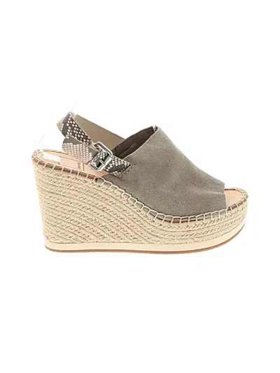 Pre-owned Dolce Vita Wedges In Gray