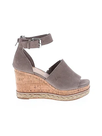Pre-owned Dolce Vita Wedges In Gray