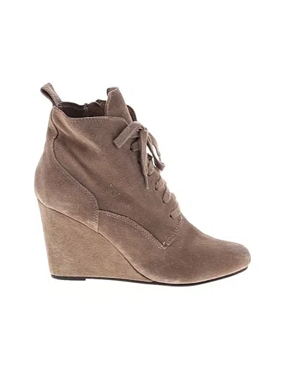 Pre-owned Dolce Vita Wedges In Tan