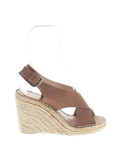 Pre-owned Dolce Vita Wedges In Tan