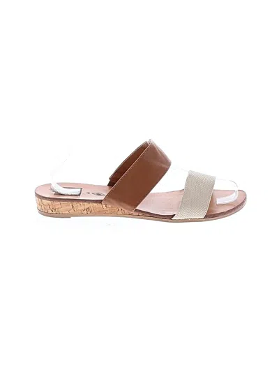 Pre-owned Dolce Vita Wedges In Tan