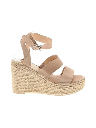 Pre-owned Dolce Vita Wedges In Tan