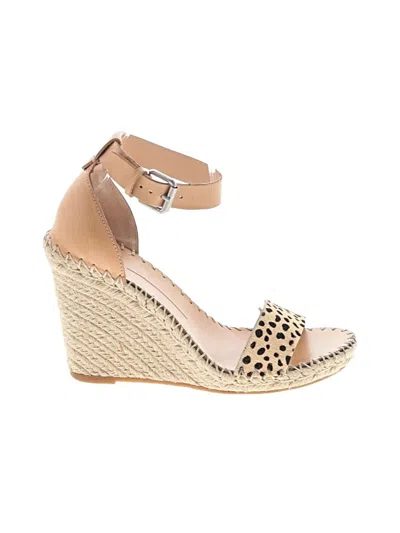 Pre-owned Dolce Vita Wedges In Tan