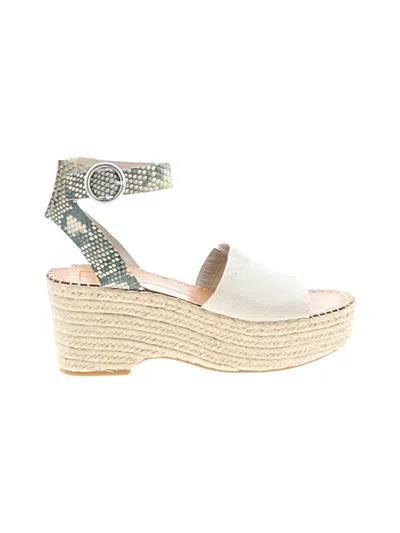 Pre-owned Dolce Vita Wedges In White