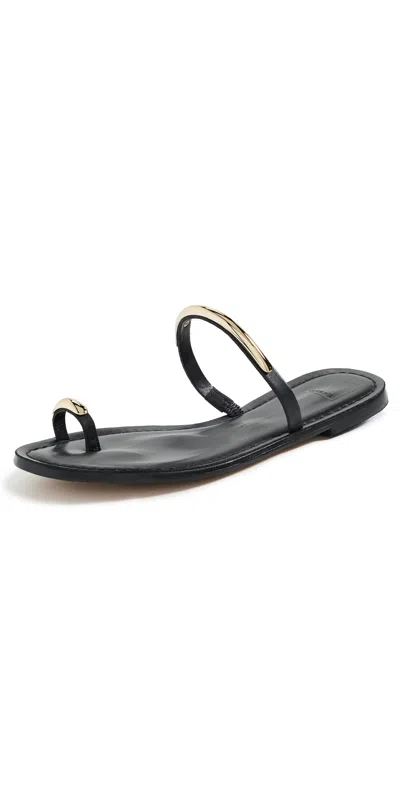 Dolce Vita Wink Sandals Black Leather