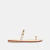 Dolce Vita Wink Wide Sandals Bone Leather