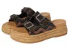 Dolce Vita Wixie Beaded Strap Platform Sandal In Black
