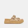 Dolce Vita Wixie Sandals Gold Multi Beads