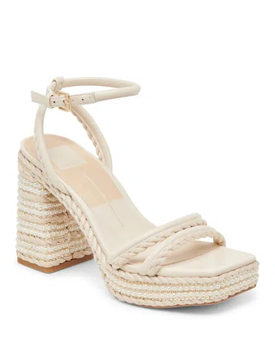 DOLCE VITA WOMEN'S AGNES PEARL SANDALS
