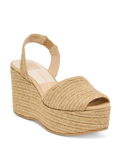 Dolce Vita Women's Akera Espadrille Platform Sandals In Multi