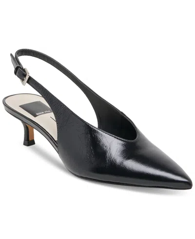 DOLCE VITA WOMEN'S ALENNA KITTEN-HEEL SLINGBACK PUMPS