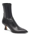 Dolce Vita Women's Arya Pointed Toe Ankle Boots In Black Leather