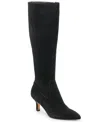 Dolce Vita Attie H2o Water Resistant Knee High Boot In Black