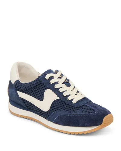 Dolce Vita Women's B. Ntcd Mesh Running Trainers In Navy Woven