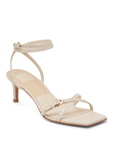 Dolce Vita Women's Bamby Sandals In Bone Leather