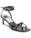 Dolce Vita Bamby Ankle Strap Sandal In Midnight Patent Leather