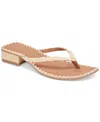 Dolce Vita Barty Flip Flop In Light Natural Raffia