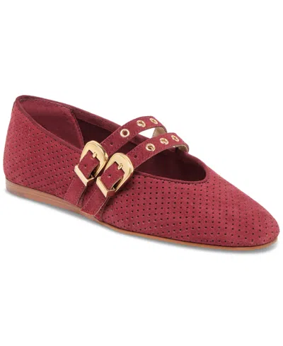 DOLCE VITA WOMEN'S BAYLEE GROMMET DOUBLE STRAP MARY JANE FLATS