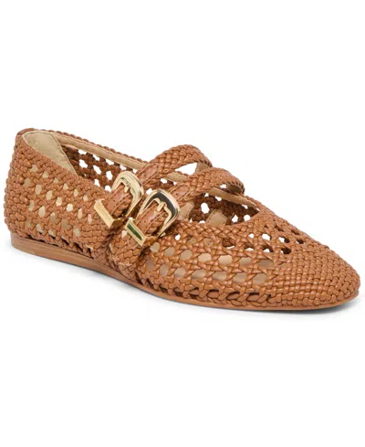 Dolce Vita Baylee Woven Flat In Brown