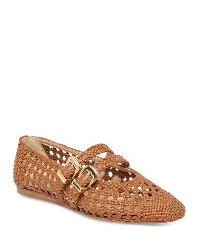 Dolce Vita Baylee Woven Flat In Brown