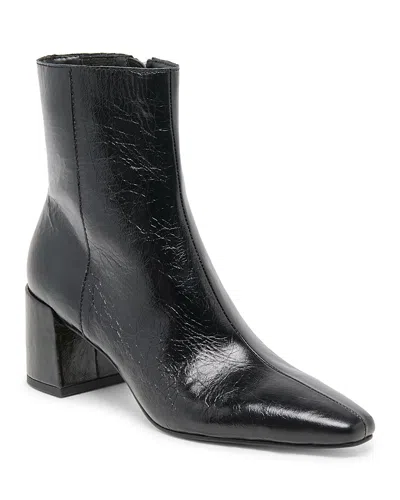 Dolce Vita Women's Bayra Patent Leather Ankle Boots In Blue