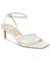 Dolce Vita Jemmy Imitation Pearl Slide Sandal In True White Leather