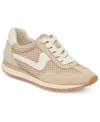 Dolce Vita Women's B.ntcd Lace-up Retro Jogger Sneakers In Light Natural Macrame Raffia