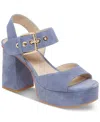 Dolce Vita Bobby Platform Sandal In Bluebell Suede