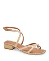 Dolce Vita Brinn Ankle Strap Sandal In Light Natural