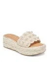 Dolce Vita Caper Platform Sandal In Vanilla