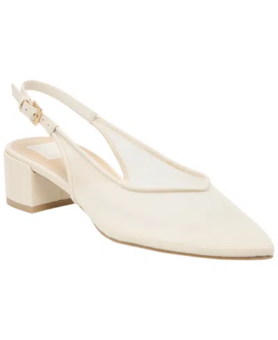 Dolce Vita Cenna Pointed Toe Slingback Pump In Neutral