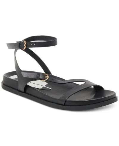 DOLCE VITA WOMEN'S DARLIS STRAPPY FOOTBED FLAT SANDALS
