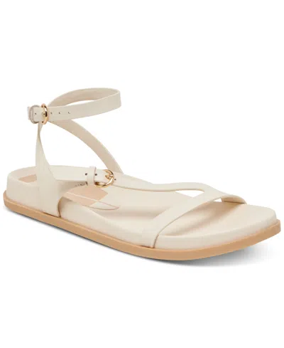 DOLCE VITA WOMEN'S DARLIS STRAPPY FOOTBED FLAT SANDALS