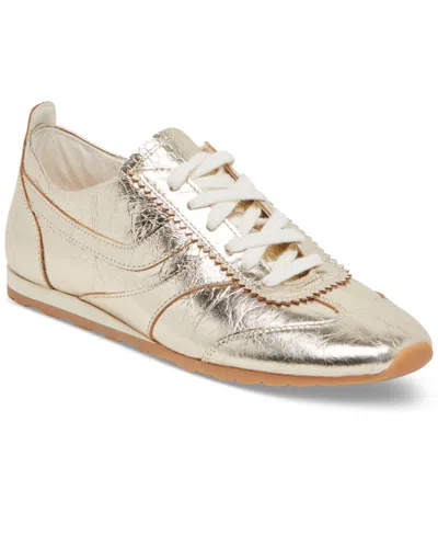 DOLCE VITA WOMEN'S DELANY LOW PROFILE LACE-UP SNEAKERS