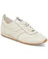 Dolce Vita Women's Delany Low Profile Lace-up Sneakers In Off White Leather