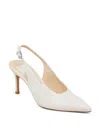 Dolce Vita Elasi Pointed Toe Slingback Pump In White