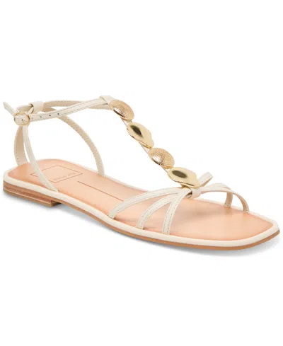 Dolce Vita Women's Faun Coin Gladiator T-strap Sandals