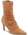 Dolce Vita Fernly Pointed Toe Pump In Pecan Suede