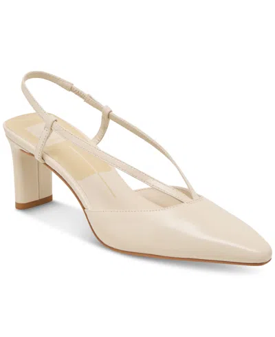 Dolce Vita Women's Ginay Pointed-toe Slingback Blade-heel Pumps