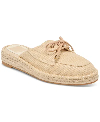 DOLCE VITA WOMEN'S HATIE BOW ESPADRILLE BOAT SLIDE MULES