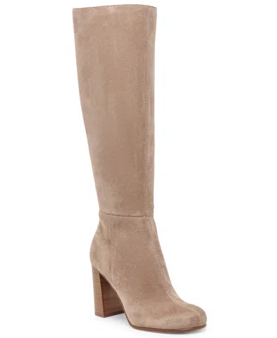 Dolce Vita Women's Hudsin Block-heel Knee-high Tall Boots In Brown