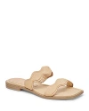 DOLCE VITA WOMEN'S ILVA SLIP ON SQUARE TOE SLIDE SANDALS