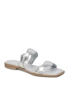 DOLCE VITA WOMEN'S ILVA SLIP ON SQUARE TOE SLIDE SANDALS