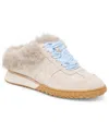 Dolce Vita Izzey Faux Fur Sneaker In Brown