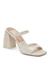 Dolce Vita Jemmy Imitation Pearl Slide Sandal In Vanillla