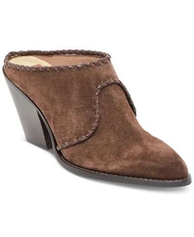 Dolce Vita Women's Jolyn Western Mules In Brown