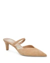 Dolce Vita Kanika Kitten Heel Pump In Tan Suede